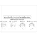 APPUIE-TETE PROFILE 7"x6" PR CHAISE TOMATO