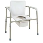 CHAISE D'AISANCE POUR TOILETTE ALLONGEE / CAP. 450 LB